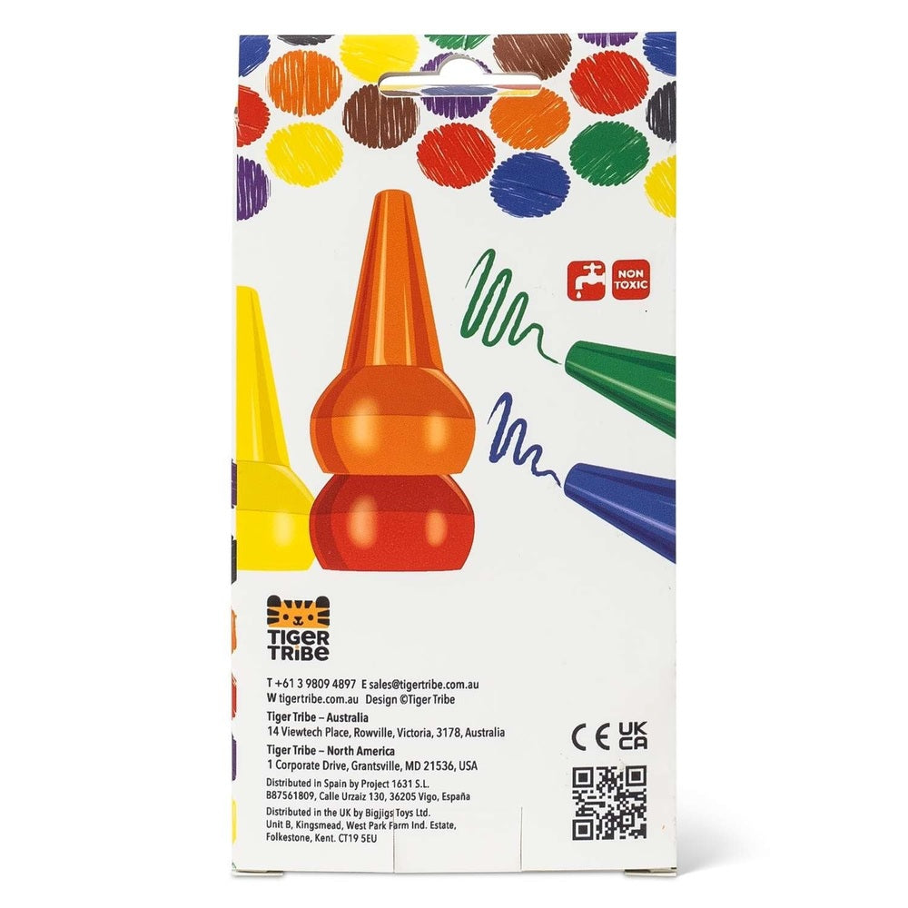 Stackable Crayons - Retro Rainbow 3