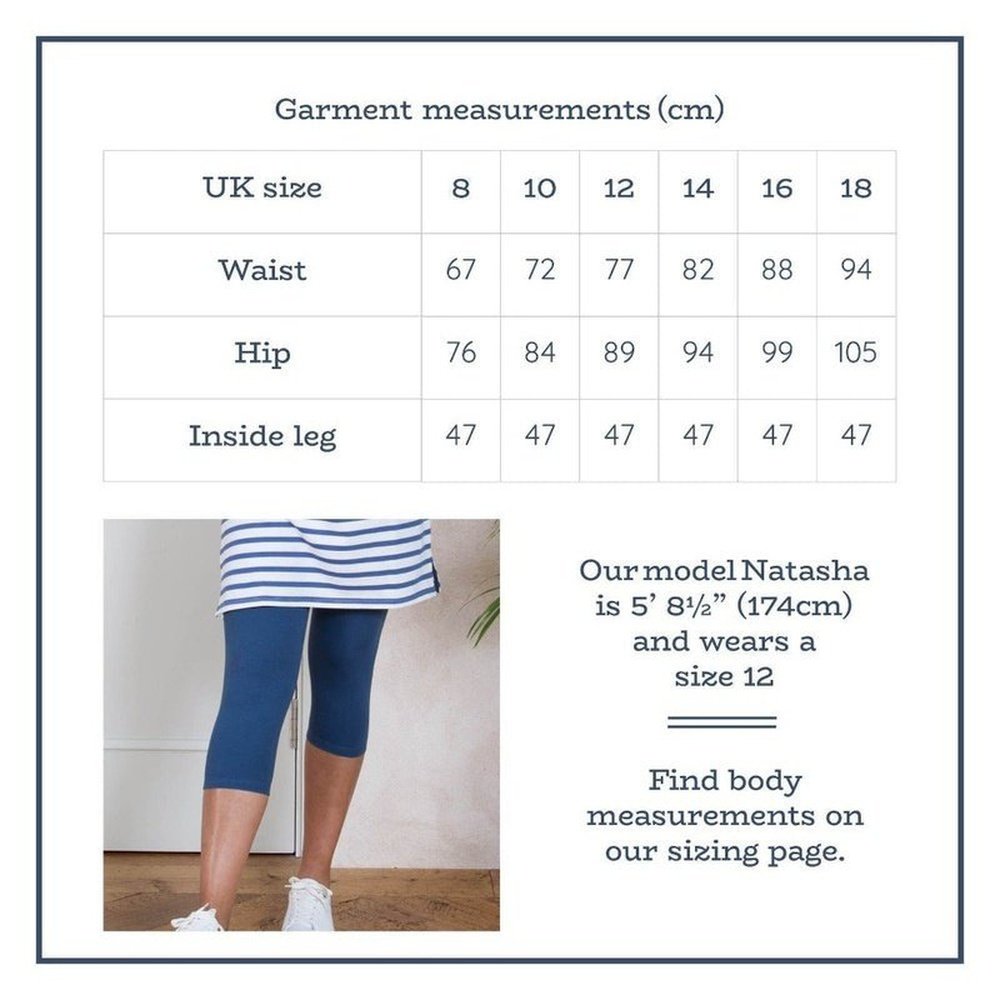 Holt Cropped Leggings Navy size 8 3