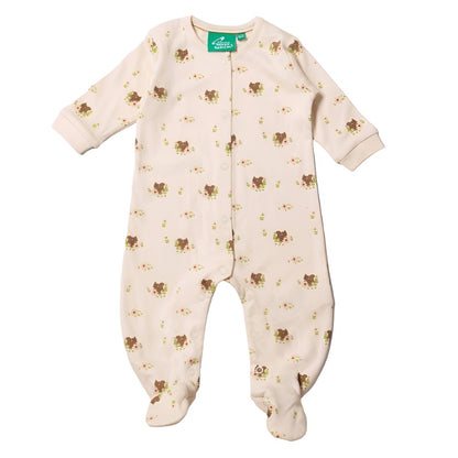 Little Green Radicals Autumn Squirrel Babygrow 