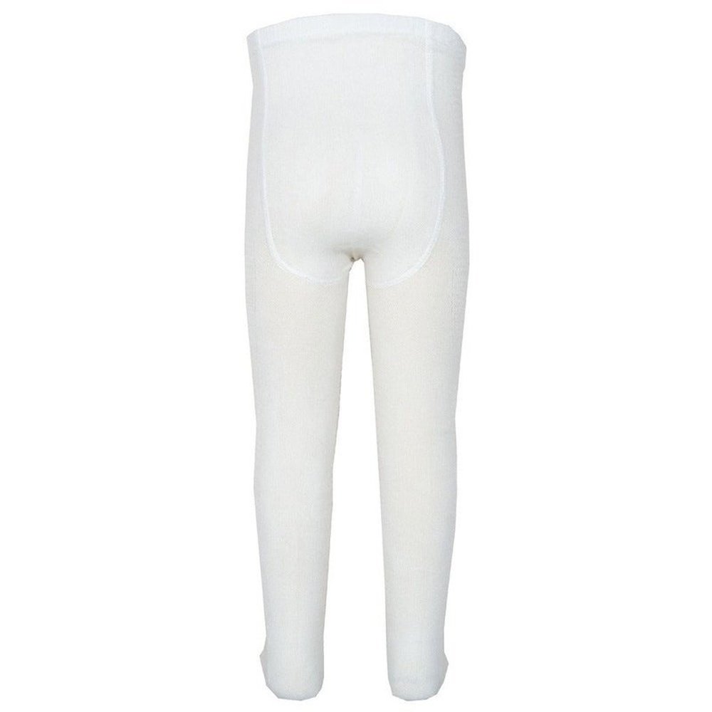 Side Stitch Tights - Cream 2