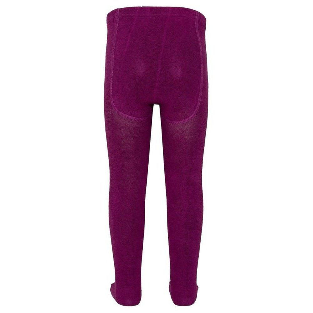 Side Stitch Tights - Berry 2