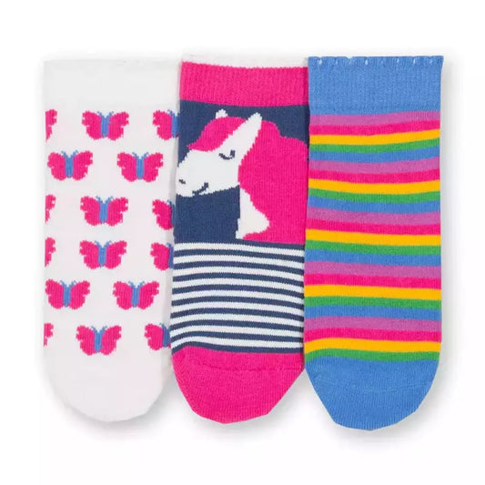 Organic Pretty Pony Socks 1