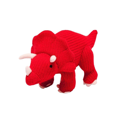 Knitted Triceratops 2