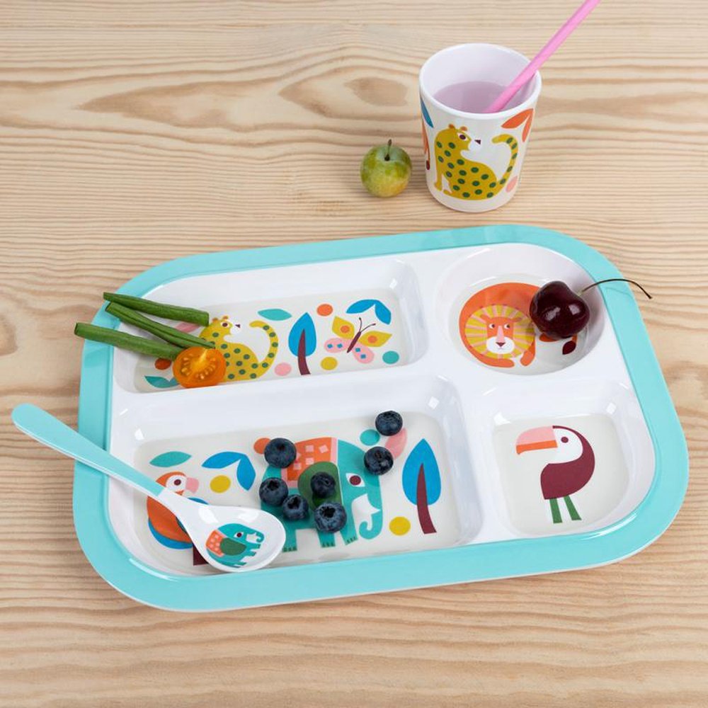 Melamine Food Tray - Wild Wonders 2