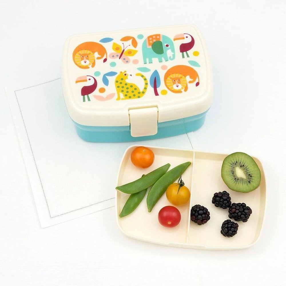 Lunch Box with tray - Wild Wonders 2
