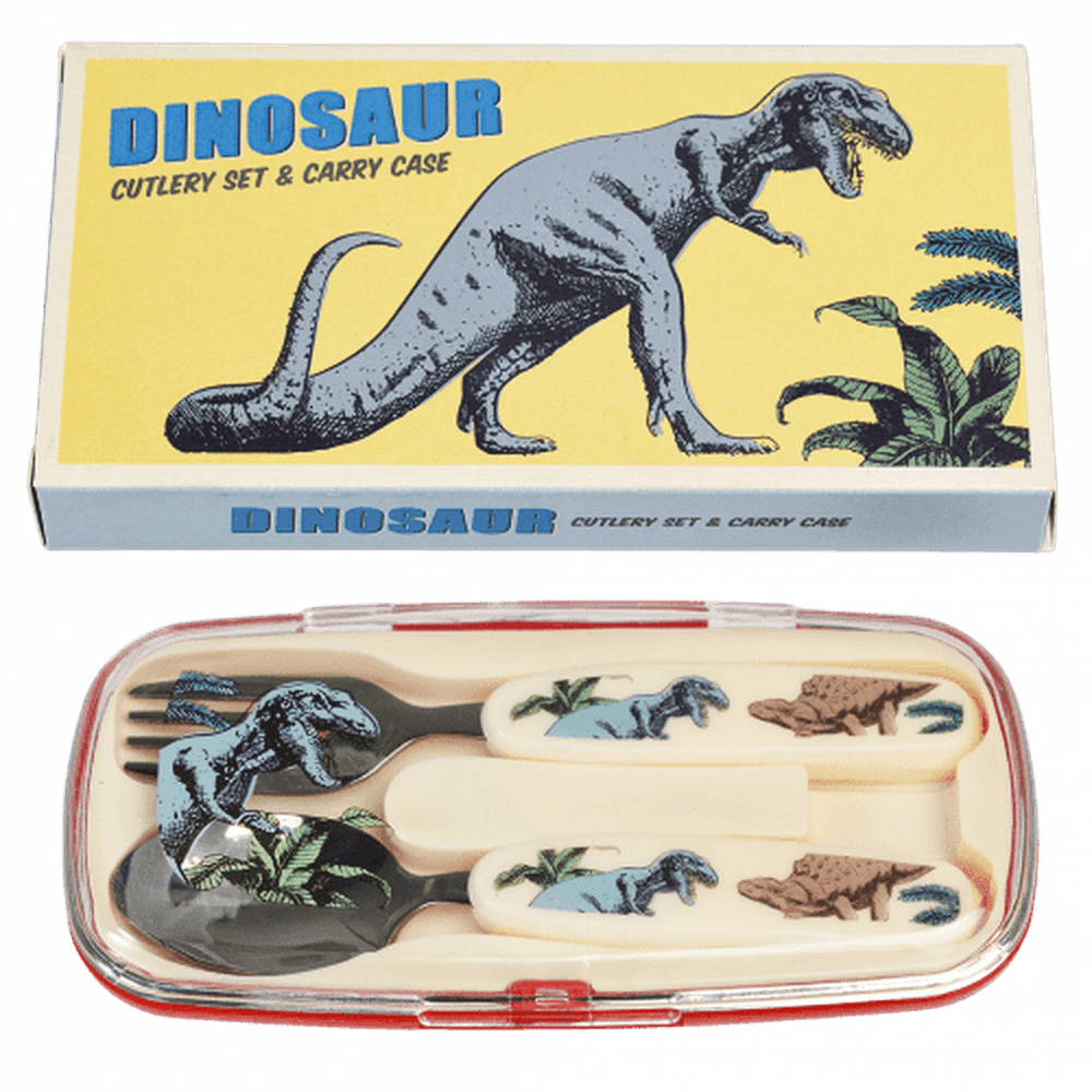 Lunch Cutlery Set - Prehistoric Land 1