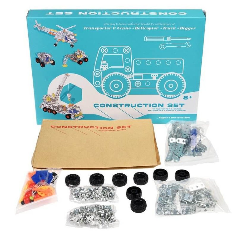 4 in 1 vehicle construction set on sale