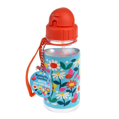 Water Bottle - Butterfly Garden 1
