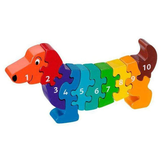 Sausage Dog 1-10 puzzle 1