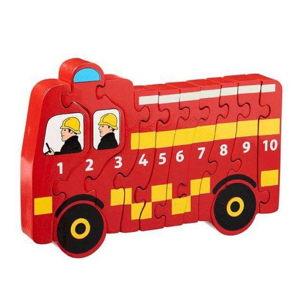 Fire Engine 1-10 Puzzle 1