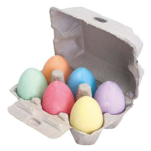 Chalk eggs 1