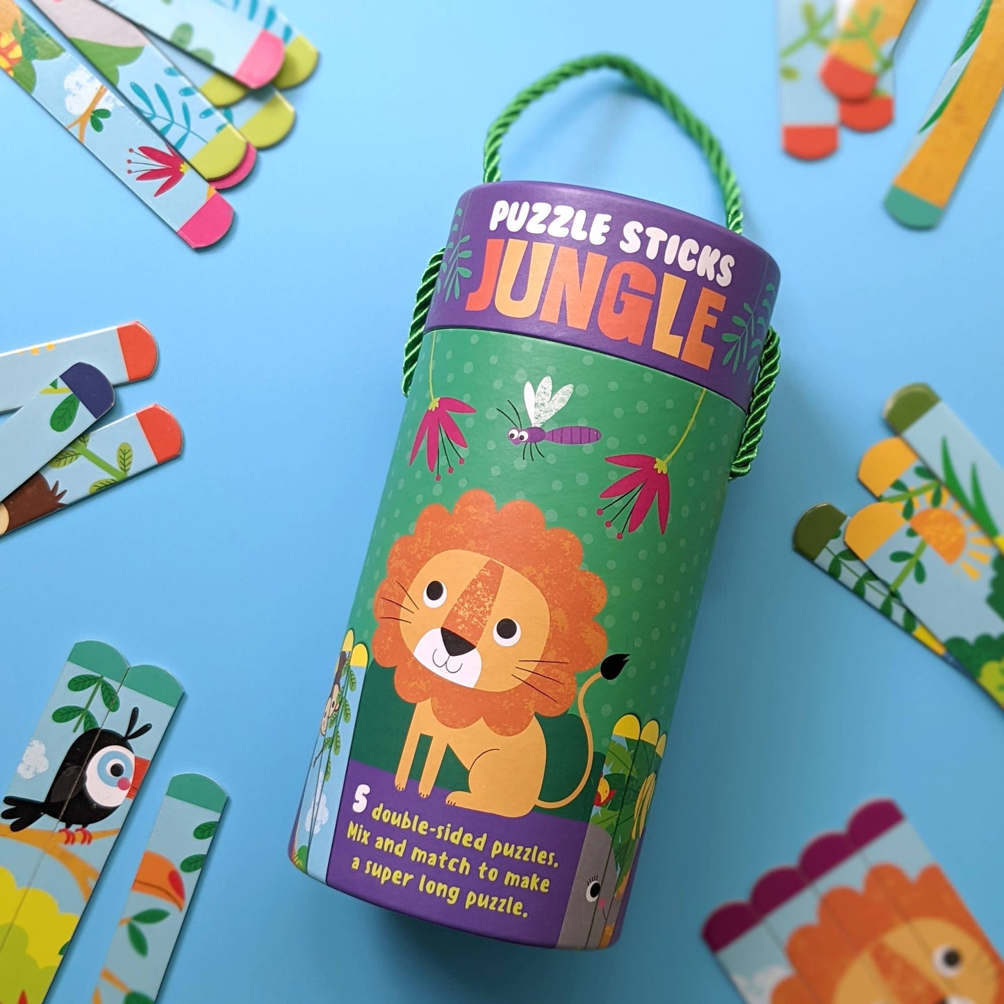 Jungle Puzzle Sticks