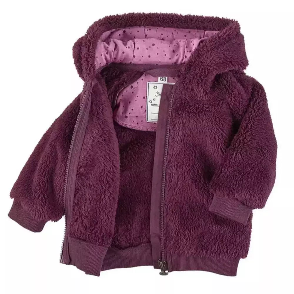 Fluffy Jacket - Purple 3