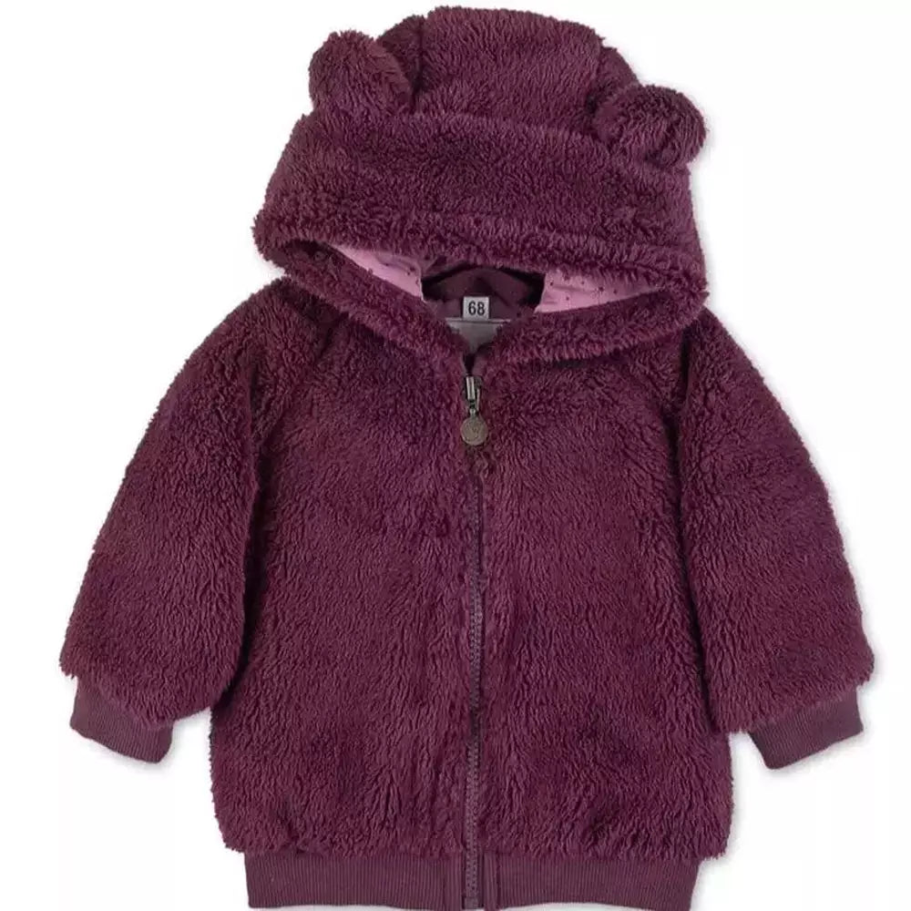 Fluffy Jacket - Purple 1