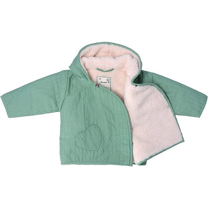 Baby Jacket - Soft Green 4