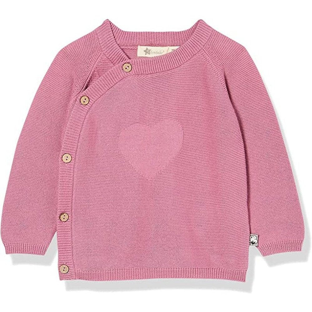 Organic Knit Cardigan - Rose 1