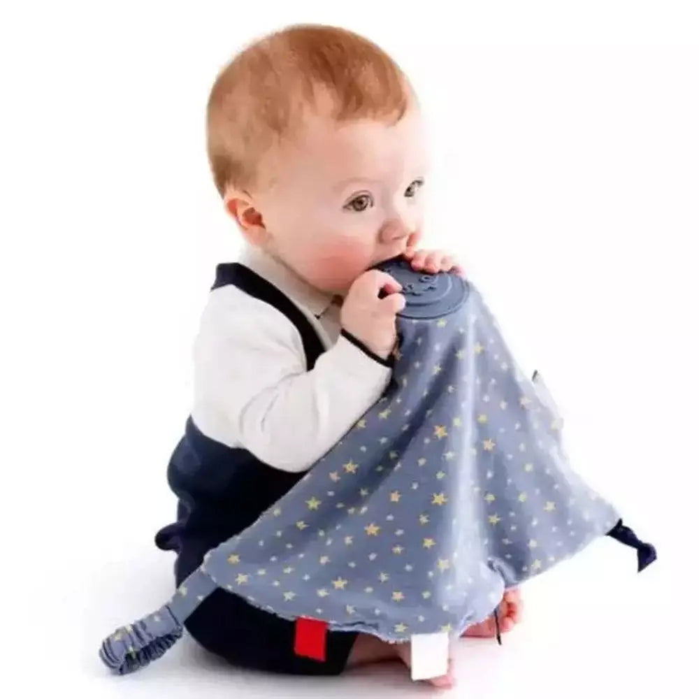 Baby Comforter with Teether - Midnight Stars 2