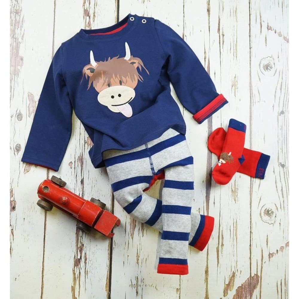 Hamish Highland Cow Leggings 3