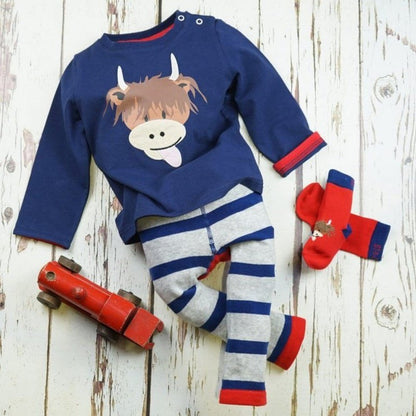 Highland Cow Applique Top 2