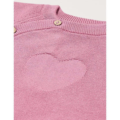 Organic Knit Cardigan - Rose 2