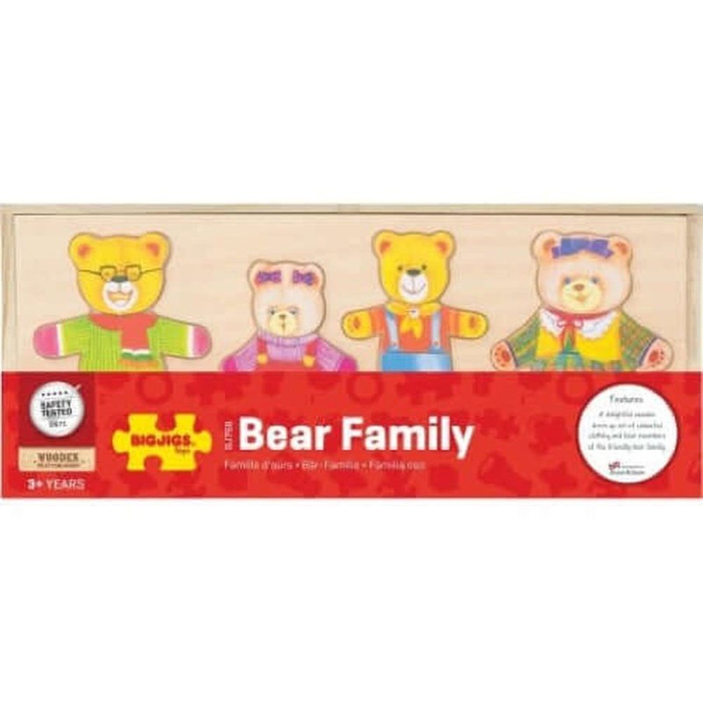 Dress Up Bear Family Play Set 2