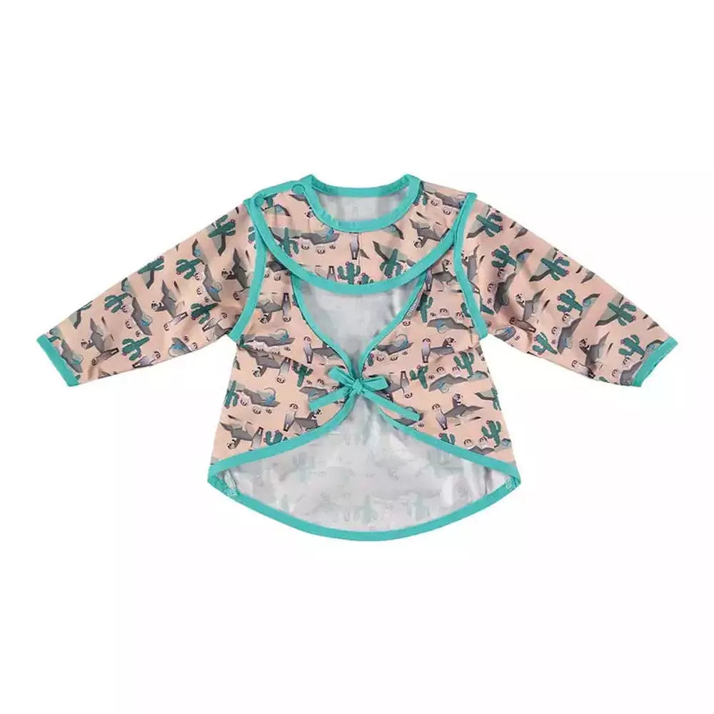 Pop-in Sleeved Bib - Meerkat 2