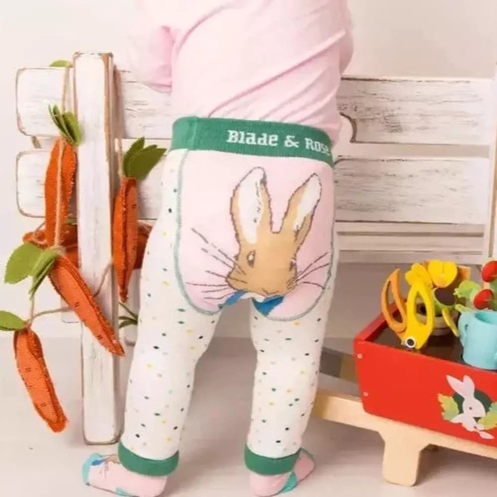 Peter Rabbit Pretty Garden Knitted Leggings 1