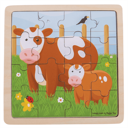 Farm Animal Puzzle - various 1