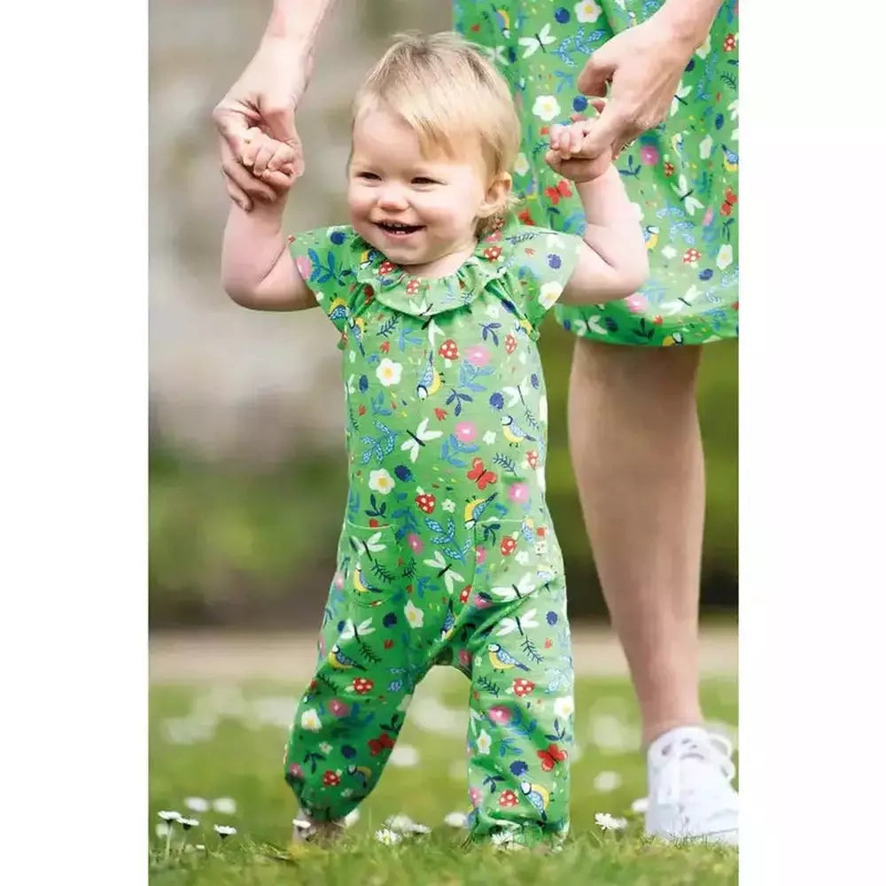 Esther Playsuit - Fjord Green Hedgerow 2