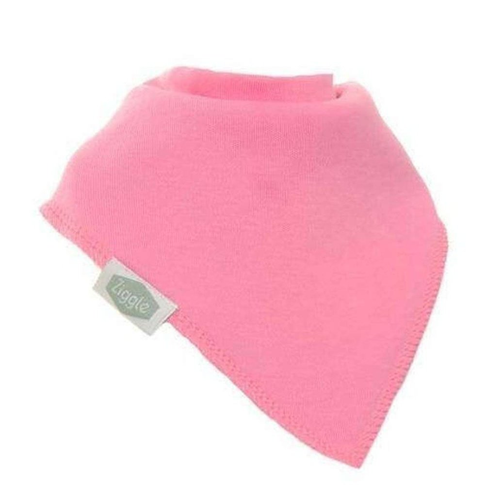 Dribble Bib - Baby Pink single 2