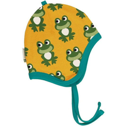 Velour Helmet Hat - Frog 1