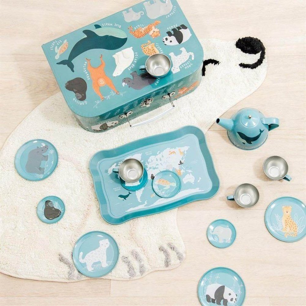 Endangered Animals Tea Set 2