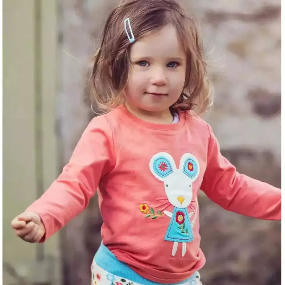 Maura the Mouse Applique Top 2