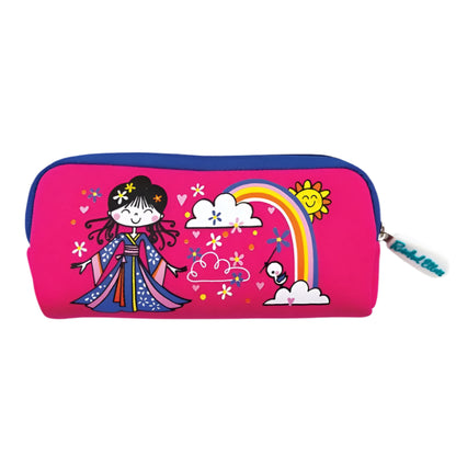 Neoprene Pencil Case – Cherry Blossom Princess 1