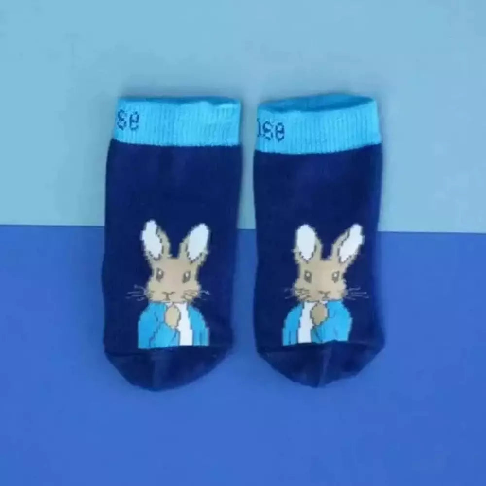 Peter Rabbit Navy Socks 1