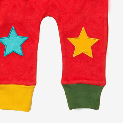 Star Joggers - Red/Yellow 2