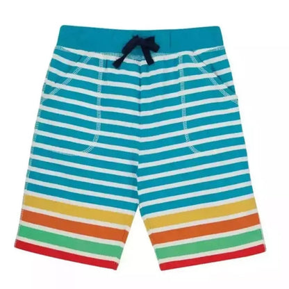 Aiden Striped Shorts - Sunset Stripe 1