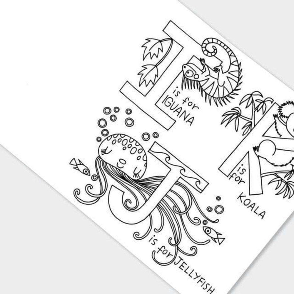 Colouring Book - A-Z 2