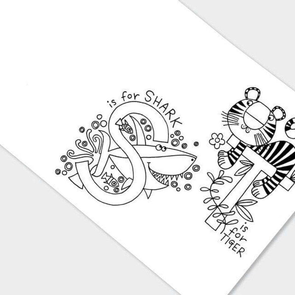 Colouring Book - A-Z 3