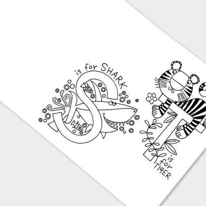 Colouring Book - A-Z 3