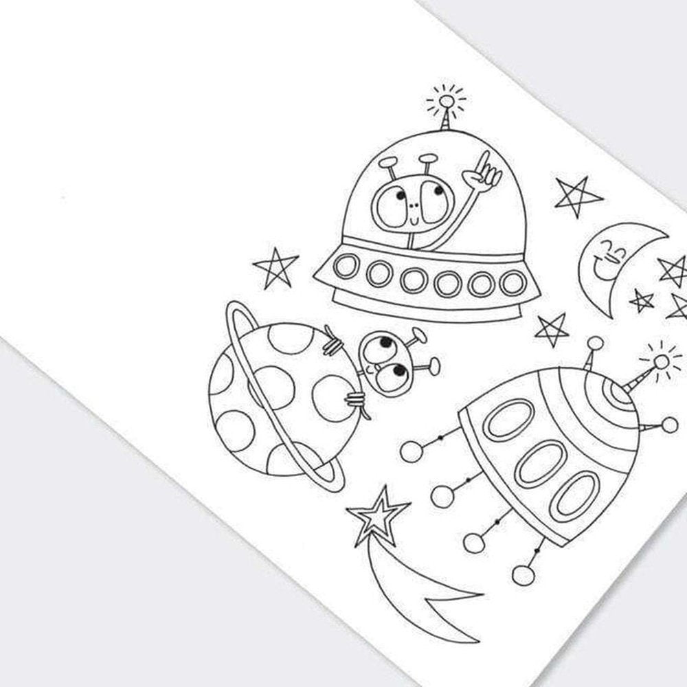 Colouring Book - To The Moon 3