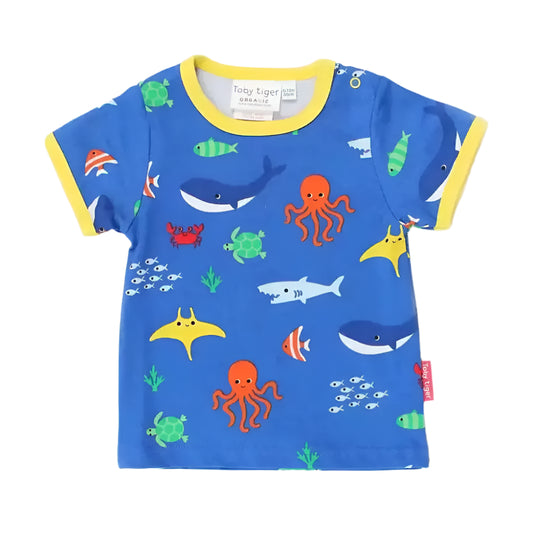 Sealife Print T-Shirt 1