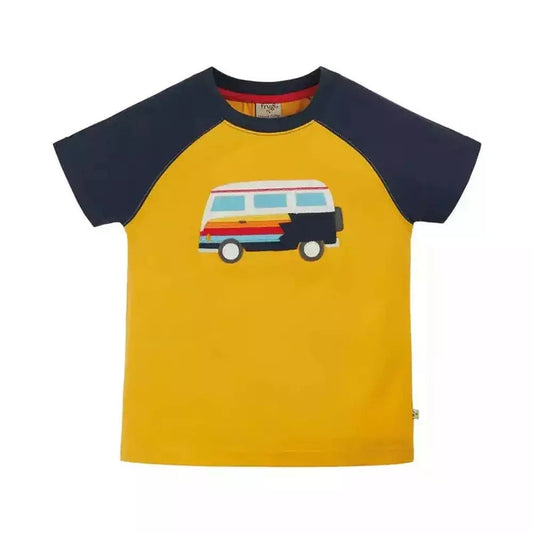 Rafe Raglan T-Shirt - Bumblebee/ Camper 1