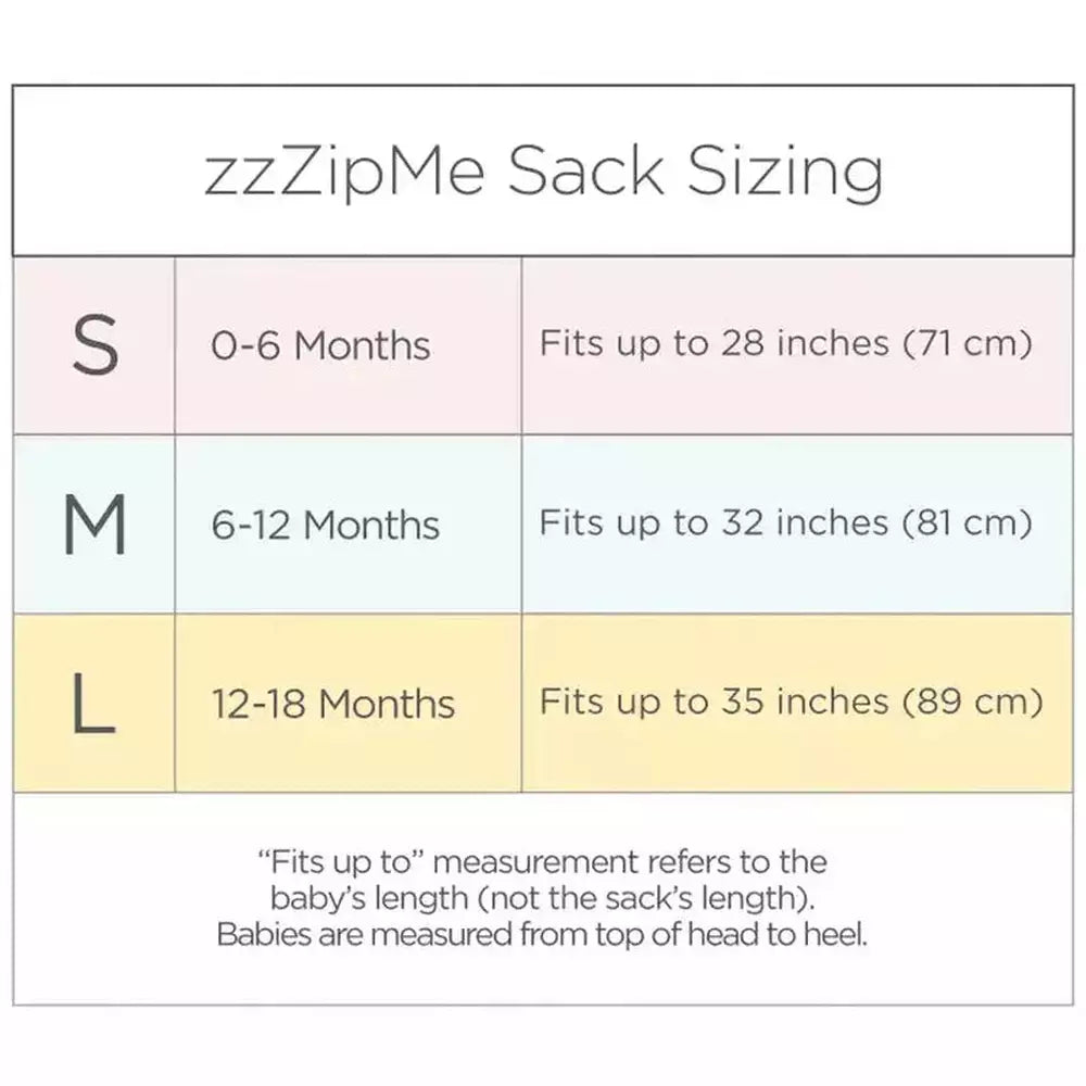 Muslin zzZip Me Sack - 0.3 Tog - Sheep 4
