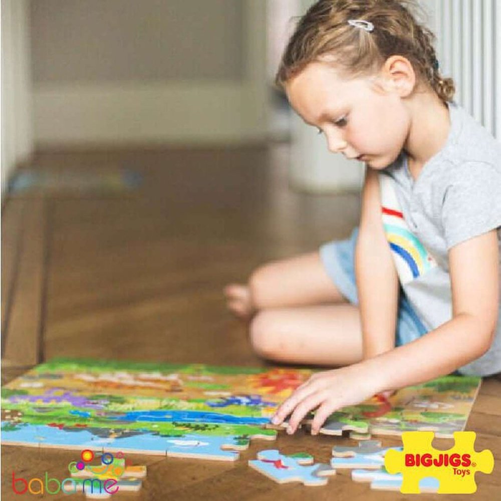 Dawn Of The Dinosaur Floor Puzzle - 48pcs 2