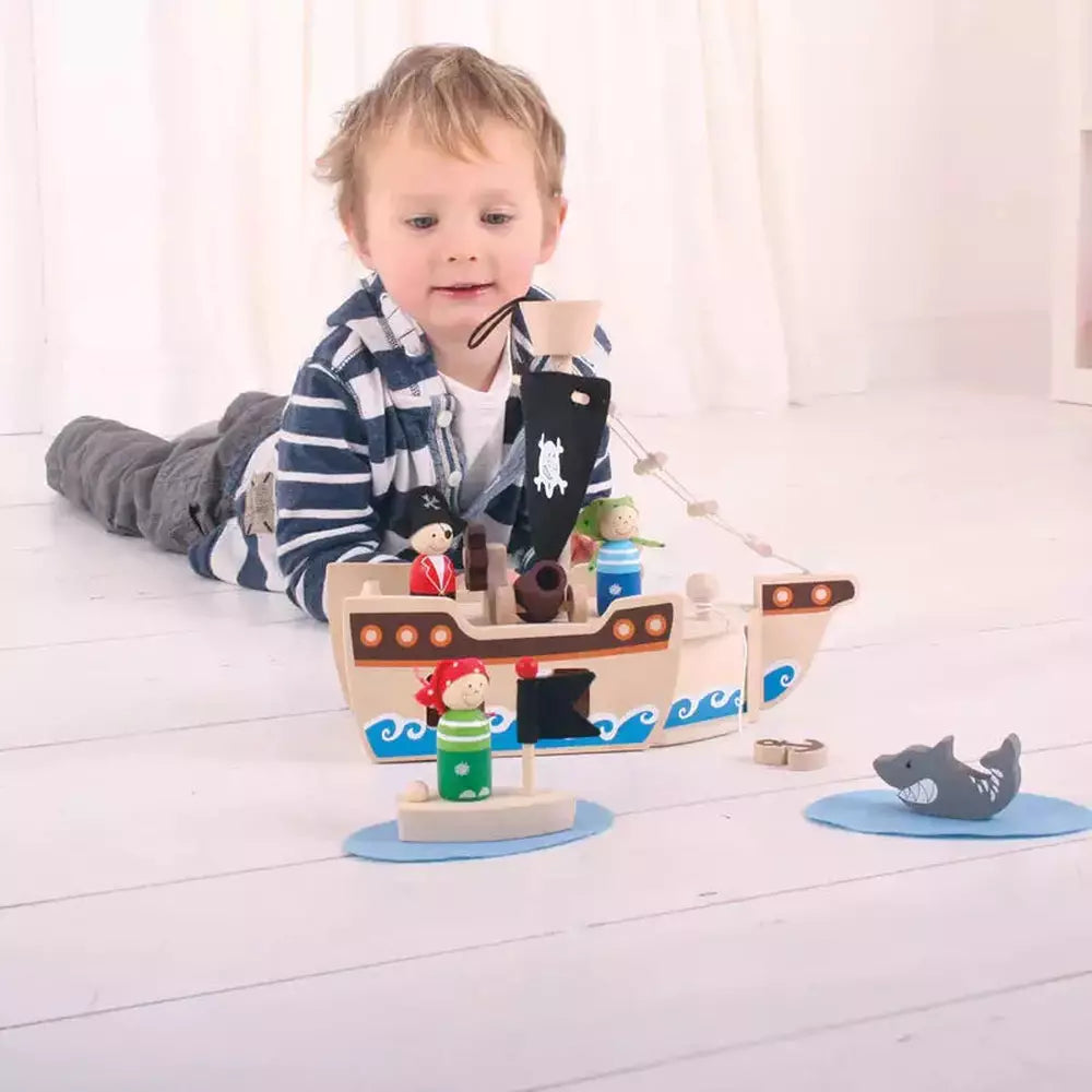 Pirate Ship Play Set 4