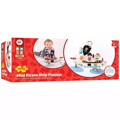 Mini Pirate Ship Play Set 5