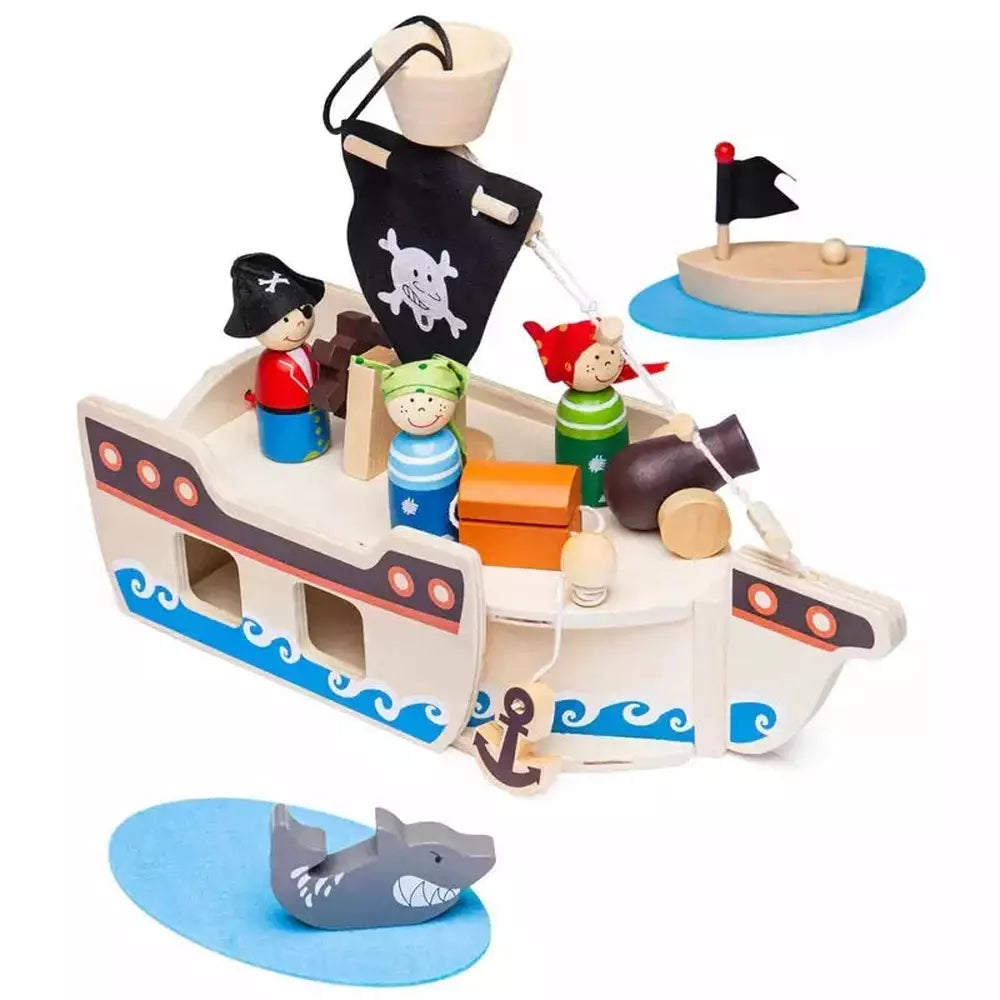 Mini Pirate Ship Play Set 1