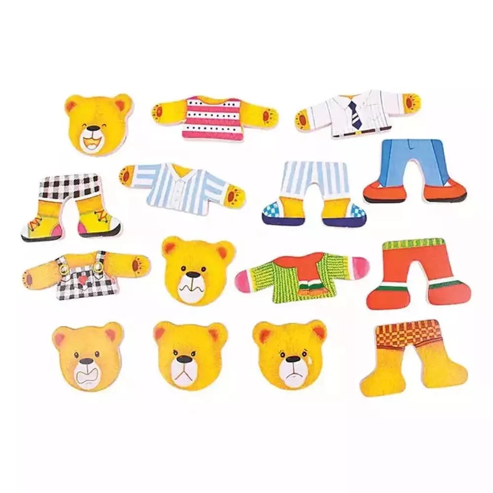 Dress Up Bear Family Play Set 3