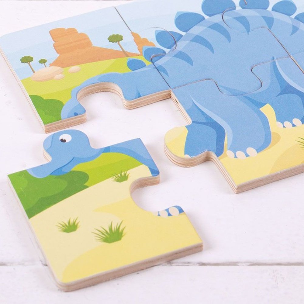 Dinosaur Puzzles - 6pcs 2